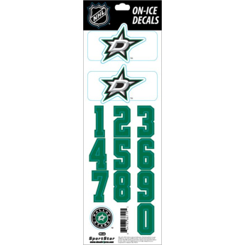 Dallas Stars naljepnice za kacigu Decals