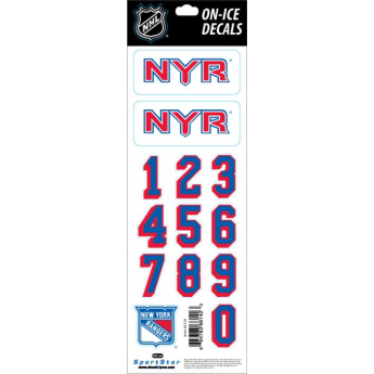 New York Rangers naljepnice za kacigu Decals