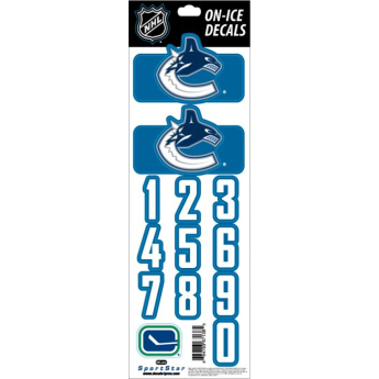 Vancouver Canucks naljepnice za kacigu Decals Royal