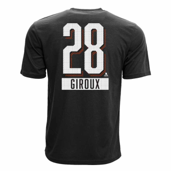 Philadelphia Flyers muška majica Claude Giroux #28 Icing Name and Number Black