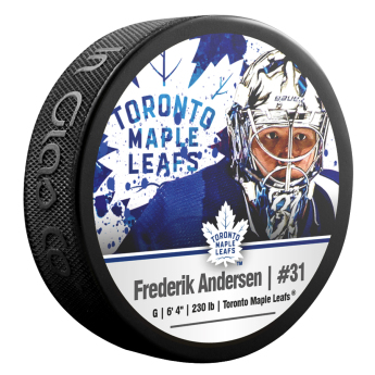 Toronto Maple Leafs pak Frederik Andersen #31 NHLPA
