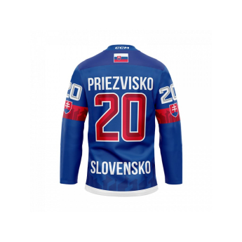 Hokejaške reprezentacije hokejaški dres blue Slovakia
