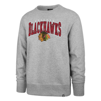 Chicago Blackhawks muška majica Varsity Block 47 Headline Crew