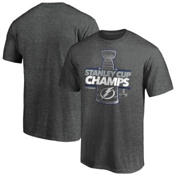 Tampa Bay Lightning muška majica 2020 Stanley Cup Champions Locker Room Laser Shot