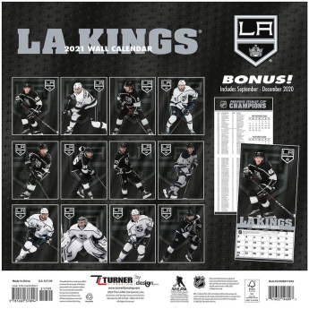 Los Angeles Kings kalendar 2021
