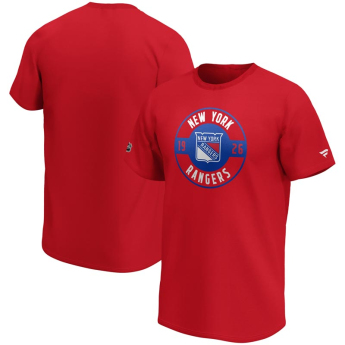 New York Rangers muška majica Iconic Circle Start Graphic