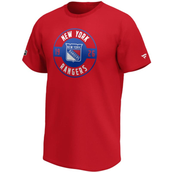 New York Rangers muška majica Iconic Circle Start Graphic
