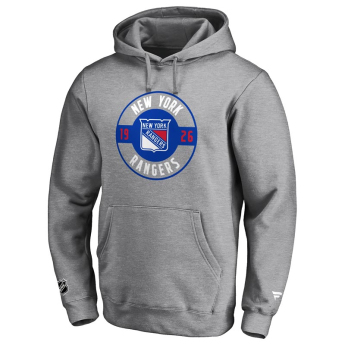 New York Rangers muška majica s kapuljačom Iconic Circle Start Graphic