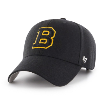 Boston Bruins kapa za bejzbol 47 MVP Vintage black B