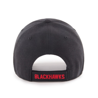 Chicago Blackhawks kapa za bejzbol 47 MVP Vintage black red