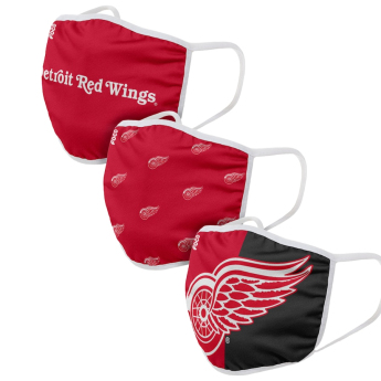 Detroit Red Wings maske za lice Foco set of 3 pieces EU