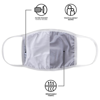 Edmonton Oilers maske za lice Foco set of 3 pieces EU
