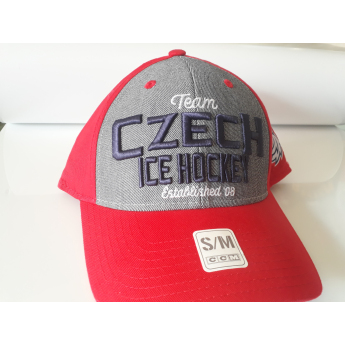 Hokejaške reprezentacije kapa za bejzbol Czech Republic Logo Lev CCM