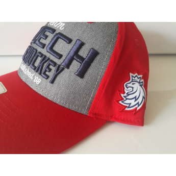 Hokejaške reprezentacije kapa za bejzbol Czech Republic Logo Lev CCM
