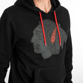 Chicago Blackhawks muška majica s kapuljačom Imprint Helix Pullover Hood dark