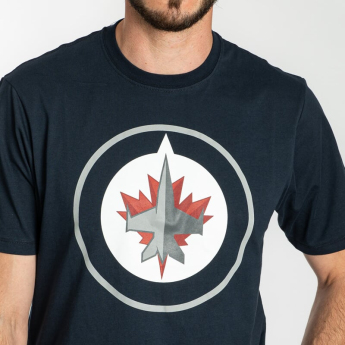 Winnipeg Jets muška majica Imprint Echo Tee navy