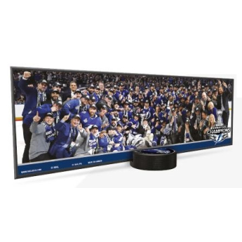 Tampa Bay Lightning slika u okviru 2021 Stanley Cup Champions Deco plaque