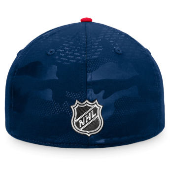 Columbus Blue Jackets kapa za bejzbol Authentic pro locker room flex hat - navy/red