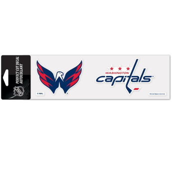 Washington Capitals naljepnica logo text decal