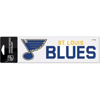 St. Louis Blues naljepnica logo text decal