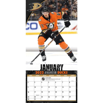 Anaheim Ducks kalendar 2022 wall calendar