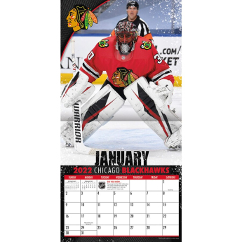 Chicago Blackhawks kalendar 2022 wall calendar