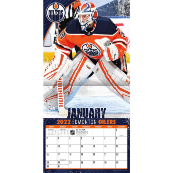 Edmonton Oilers kalendar 2022 wall calendar