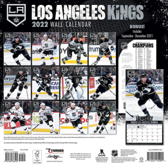 Los Angeles Kings kalendar 2022 wall calendar