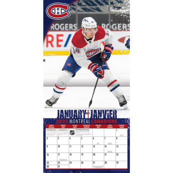 Montreal Canadiens kalendar 2022 wall calendar