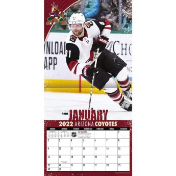 Arizona Coyotes kalendar 2022 wall calendar