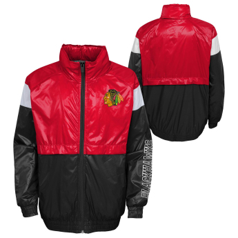 Chicago Blackhawks dječja jakna goal line stance full-zip windbreaker