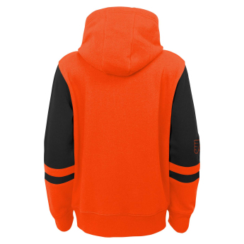 Philadelphia Flyers dječja majica s kapuljačom faceoff colorblocked fleece full-zip