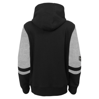 Los Angeles Kings dječja majica s kapuljačom faceoff colorblocked fleece full-zip