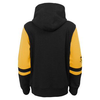Pittsburgh Penguins dječja majica s kapuljačom faceoff colorblocked fleece full-zip