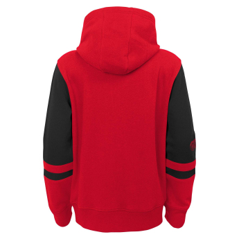 Detroit Red Wings dječja majica s kapuljačom faceoff colorblocked fleece full-zip