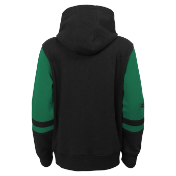 Dallas Stars dječja majica s kapuljačom faceoff colorblocked fleece full-zip
