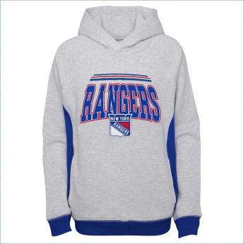 New York Rangers dječja majica s kapuljačom power play raglan pullover