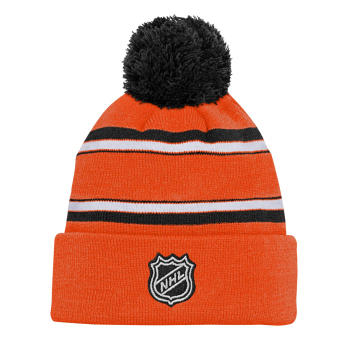 Philadelphia Flyers dječja zimska kapa wordmark cuffed pom