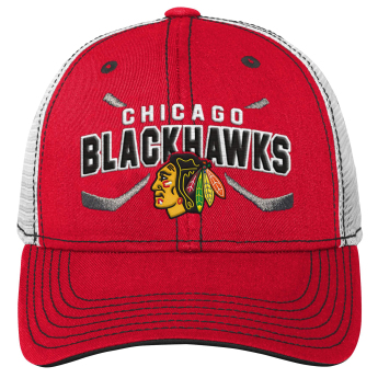 Chicago Blackhawks dječja baseball kapa sa šiltom core lockup trucker snapback