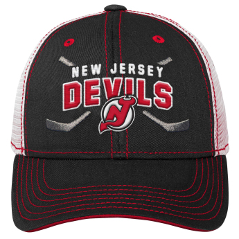 New Jersey Devils dječja baseball kapa sa šiltom core lockup trucker snapback