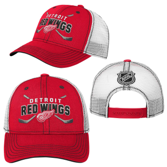 Detroit Red Wings dječja baseball kapa sa šiltom core lockup trucker snapback