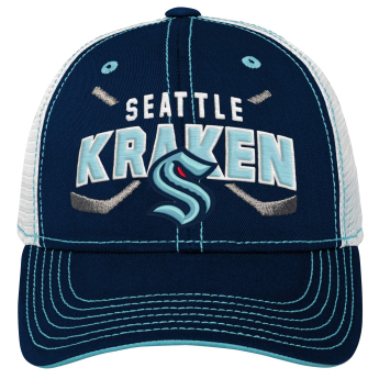 Seattle Kraken dječja baseball kapa sa šiltom core lockup trucker snapback