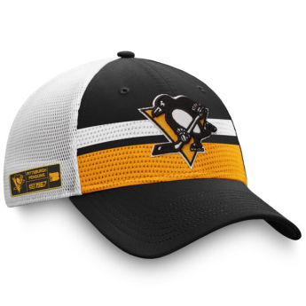 Pittsburgh Penguins kapa za bejzbol authentic pro draft structured trucker cap