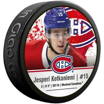 Montreal Canadiens pak souvenir hockey puck Jesperi Kotkaniemi #15