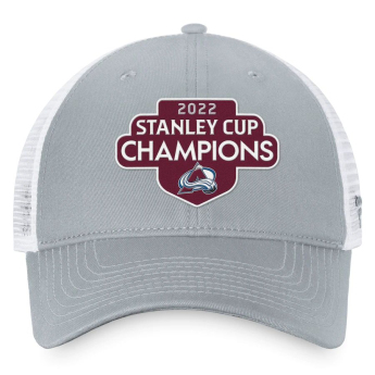 Colorado Avalanche kapa za bejzbol 2022 Stanley Cup Champions Locker Room Trucker Adjustable