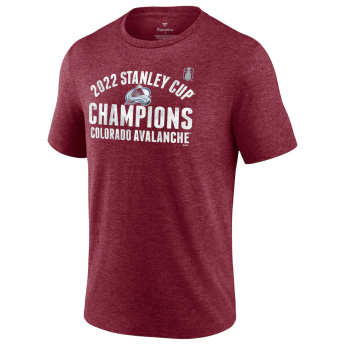 Colorado Avalanche muška majica 2022 Stanley Cup Champions Slap Shot Tri-Blend