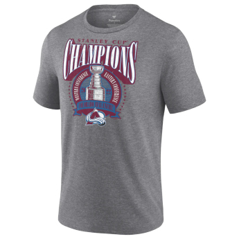 Colorado Avalanche muška majica 2022 Stanley Cup Champions Banner Tri-Blend