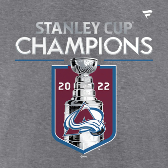 Colorado Avalanche muška majica 2022 Stanley Cup Champions Locker Room Performance