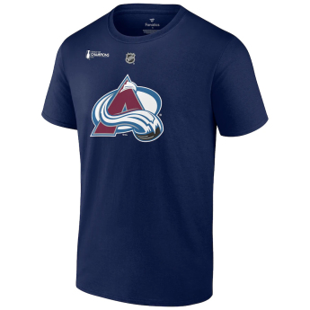 Colorado Avalanche muška majica 2022 Stanley Cup Champions Authentic Stack Name & Number