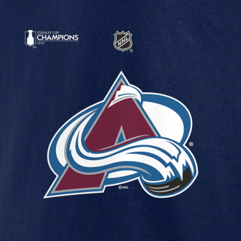 Colorado Avalanche muška majica 2022 Stanley Cup Champions Authentic Stack Name & Number